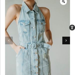 Jean Button Up Dress